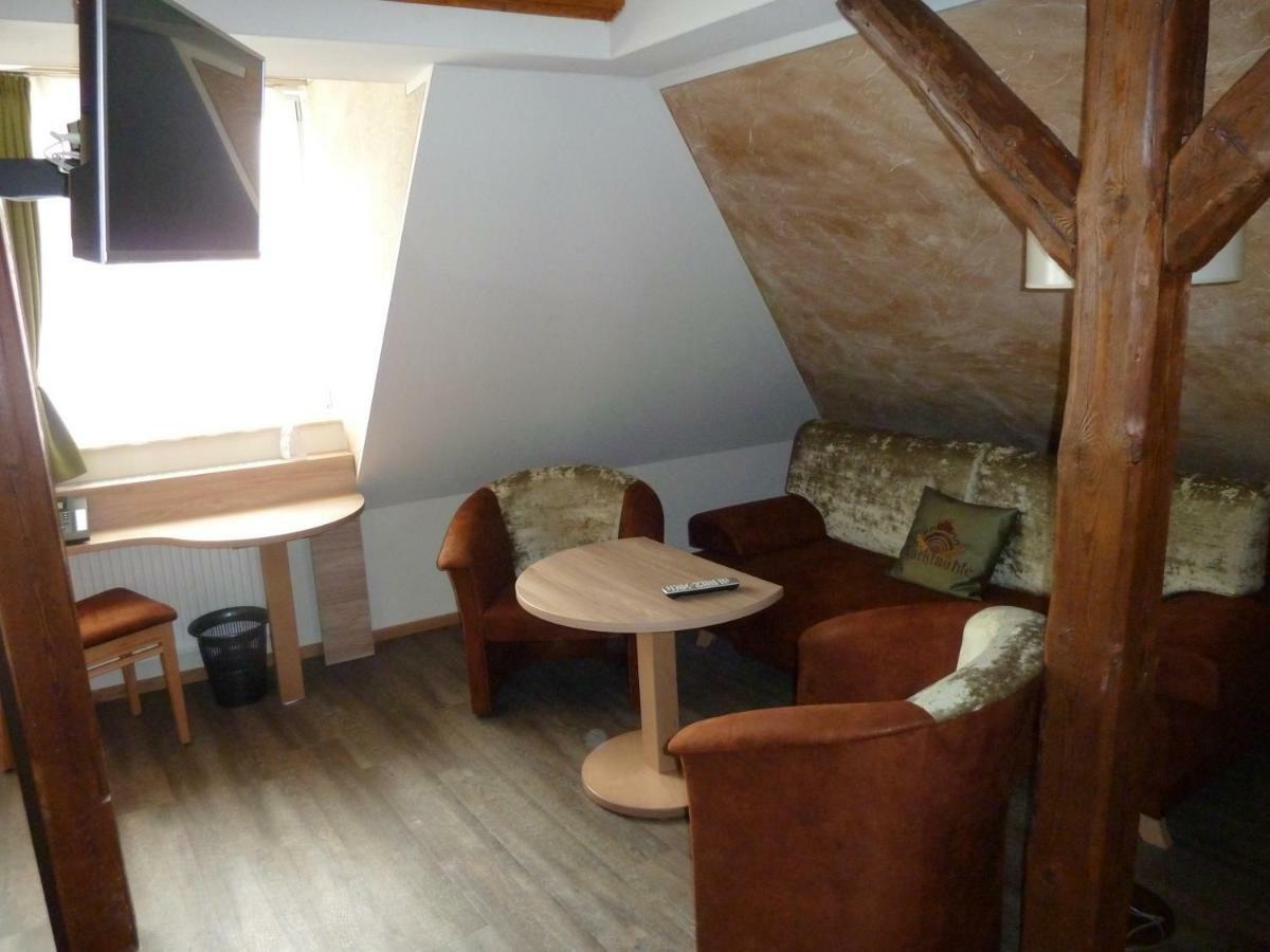 Brauereigasthof Marktmuhle Oberdorla Bagian luar foto